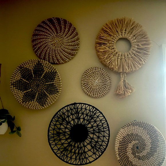 Macrame Wall Hangings (6 total)